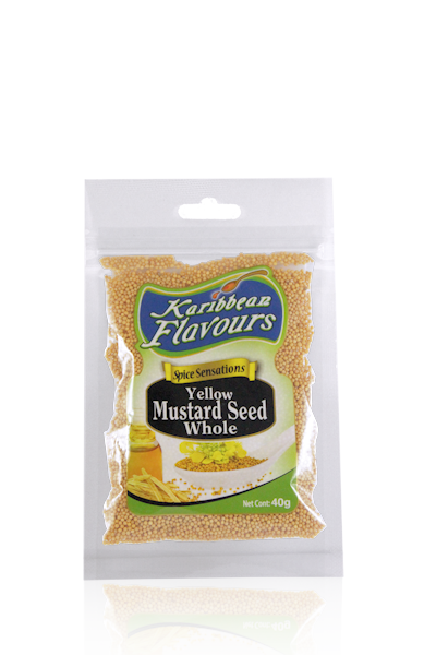 Spice Sensations-Yellow Mustard Seed Whole 40g
